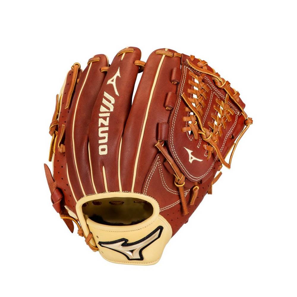 Guanti Mizuno Baseball Prime Elite Infield 11.75" Donna - Marroni - 72405-REDF